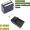 NP-F970 NP-F960 Bateria Batterien + Lade