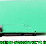 SATA3 500GB HDD WD5000MPCK to SATA 22pin