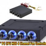 3,5 "PC CPU HDD 4 Kanal Lüftersteuerung