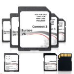 Nissan Connect 1,2,3 EUROPA Karte 2023