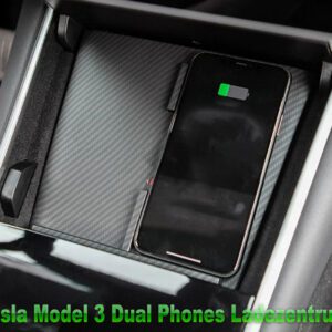Tesla Model 3 Dual Phones Ladezentrum