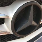 Benz Front Standard Aufkleber schwarz