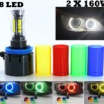 Bmw H8 2x160w LED Angel Eyes Lights