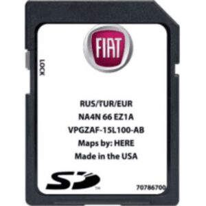 FIAT 124 SPIDER CONNECT NAV-KARTE 2020