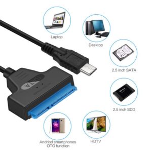 USB 3.1 Typ C auf 2,5 ' HDD SSD