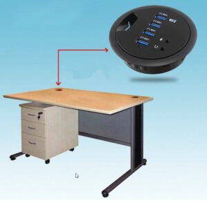 Desk 4-Port USB 3.0 HUB-Adapter