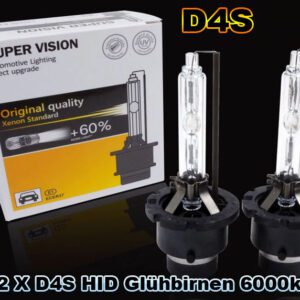 D4S 2X HID Glühbirnen 6000k