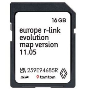 RENAULT R -LINK 2023/2024 NAVIGATION SAT NAV SD