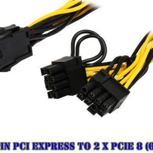 PCIe 8 (6 + 2) Stift Grafikkarte PCI