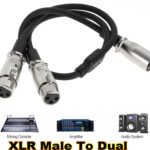 XLR Stecker auf Dual XLR Female