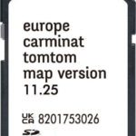 RENAULT TOMTOM CARMINAT 2025 SAT NAV SD-KARTE EUROPA