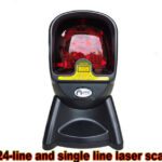 Laser Barcode Scanner 24 Line Barcode Re