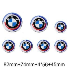 BMW 45mm 68mm 74mm 82mm Auto Logo Fronthaube Emblem Heckkoff