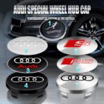 Audi 60mm Radnabenkappen