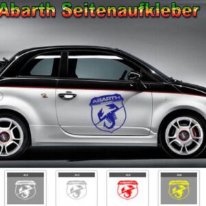 Abarth FIAT 500 Seitenaufkleber