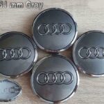 Audi 61mm grau Radkappen