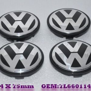 VW 76mm Radnaben-Mittelkappen 7L6601149