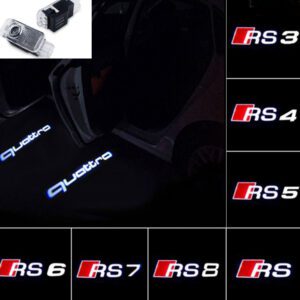 Audi 2x LED Auto-Firmenzeichen-Projektor