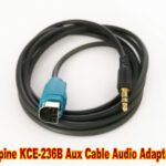 Alpine KCE-236B Aux Kabel Audio Adapter