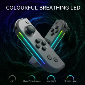 Switch Controller RGB Light Glare Vibration Supports Screenshot Wake-up Function Motion Gamepad For Switch Control