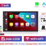 Android 13 2 Din Car Radio carpla Auto 7 Inch Universal WIFI GPS Audio Multimedia Player For Nissan Toyota Kia Honda